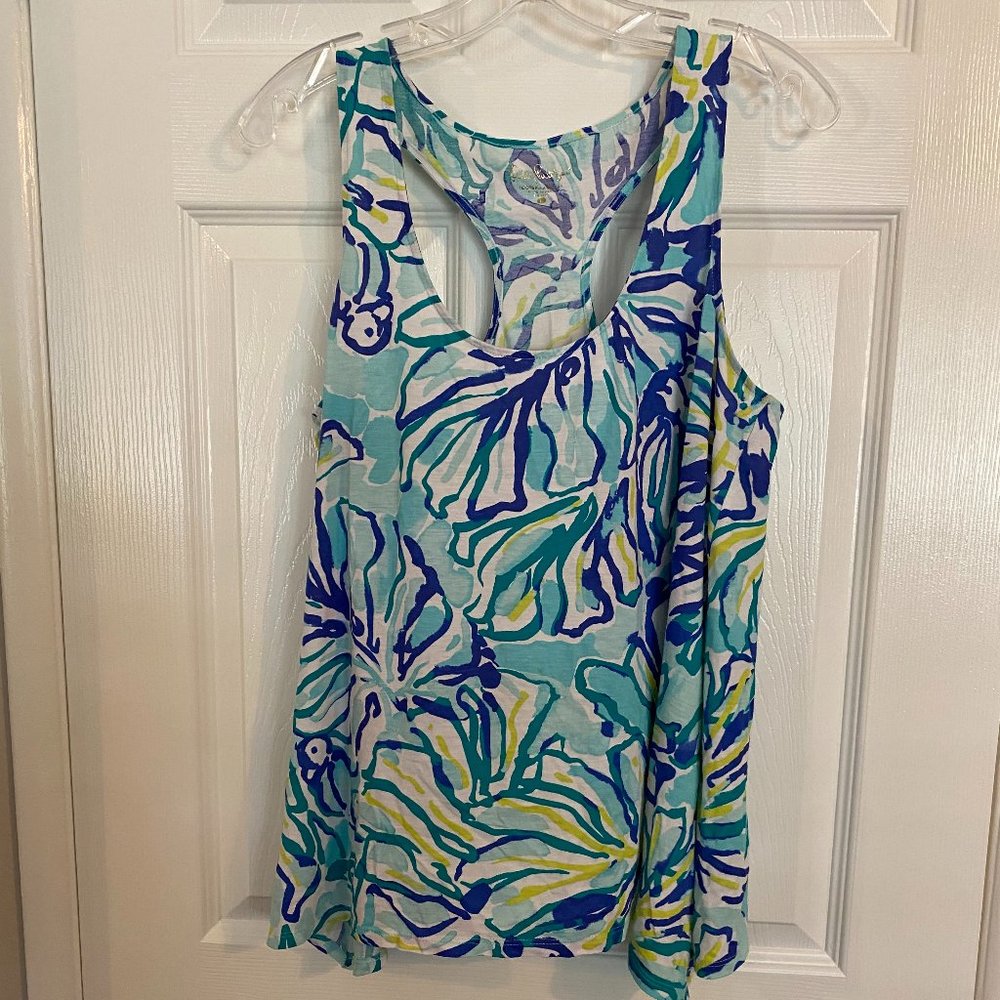 Lilly Pulitzer Monterey Tank Top size Large